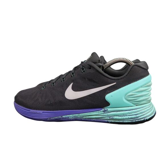 Nike Shoes Womens 8 Athletic Trainers Lunarglide 6 Running Comfort Active Sport - Picture 5 of 13